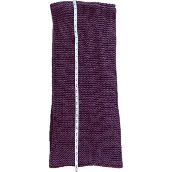 Plum knit Infinity Scarf - Picture 4 of 5